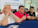 Быкова и Мусульбес встретились с луганскими спортсменами