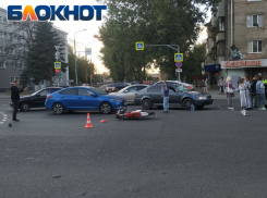 На улицах Луганска произошло два ДТП с участием мотоциклистов