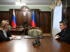 В ЛНР прибыла уполномоченный по правам ребенка Мария Львова-Белова