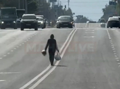 В Луганске обнаружили невероятно отчаянного пешехода