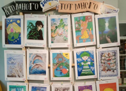 Рисунки юных луганчан по произведениям русских писателей экспонируются в Москве 