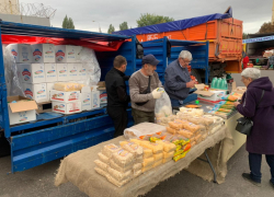 60 тонн продуктов приобрели жители Луганска на ярмарке ставропольских производителей