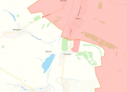 Наши воины ведут бои в северной части приграничной ЛНР Ямполовки