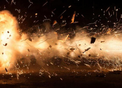 Возле Луганска уничтожают боеприпасы