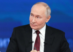 Путин: половина Красного Лимана и Константиновки уже под контролем ВС РФ