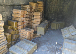 В ЛНР нашли схрон ВСУ, где хранились более 100 тысяч боеприпасов