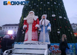 В Луганске открыли главную ёлку Республики 