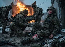 8 раненых бойцов героически держали оборону в Купянске