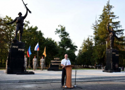 В Луганске состоялось открытие мемориала Героям шахтёрам – Защитникам Донбасса 