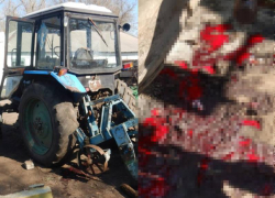 Тракторист без опыта переехал своего коллегу в Свердловском лесоохотничьем хозяйстве в ЛНР