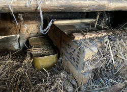 Полицейские Станично-Луганского района ЛНР обнаружили склад боеприпасов