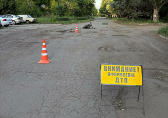 Под Антрацитом ЛНР 14-летний мальчик упал с мотоцикла