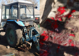 Тракторист без опыта переехал своего коллегу в Свердловском лесоохотничьем хозяйстве в ЛНР