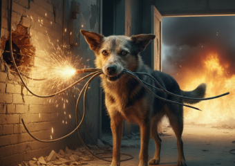 Бродячая собака Боба спасла спецназ «Ахмат» от удара ВСУ в Кременной ЛНР