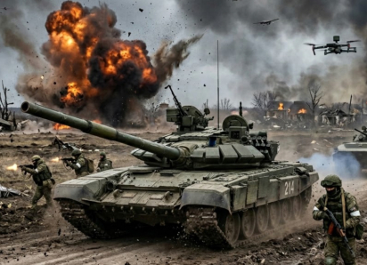 Сводка СВО к 25 марта: рой дронов ВС РФ над Киевом и наступление на Харьков