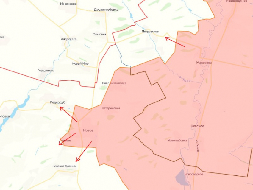ВС РФ наступают на Редкодуб и продвигаются к Петровскому ЛНР