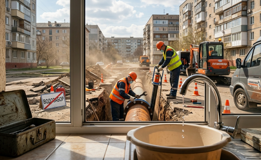 Вниманию жителей Краснодона и Суходольска: 27 марта подача воды будет ограничена