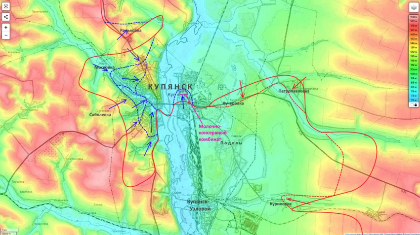 Подоляка: ВСУ нанесли контрудар в Купянске, заняв ключевой район