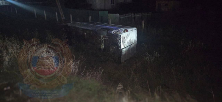 В ЛНР пьяный подросток устроил ДТП и попал в больницу