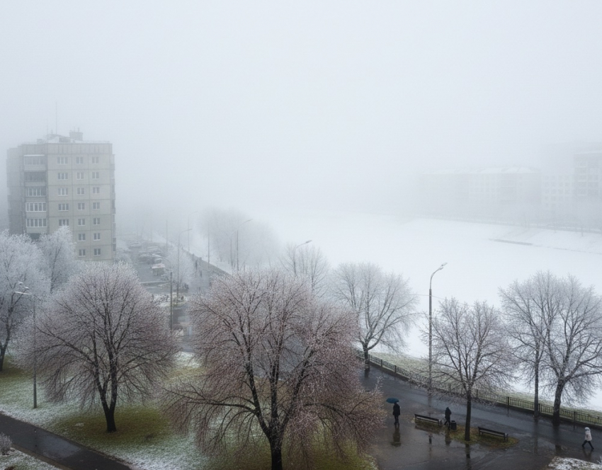 В ЛНР 29 января до +9°, местами туман и гололедица