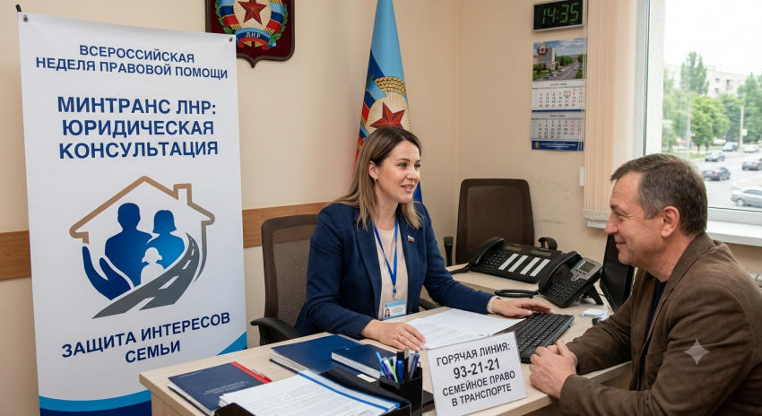 Как получить юридическую консультацию в Минтрансе ЛНР: график работы «горячей линии»