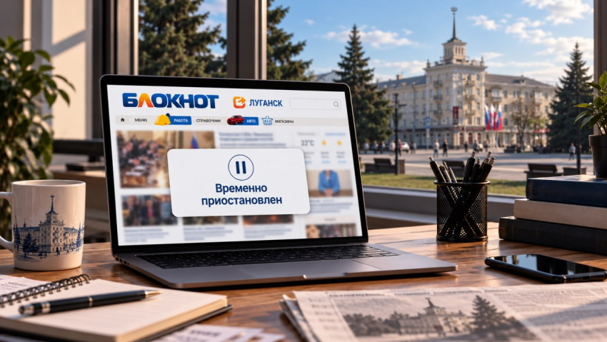 «Блокнот Луганск» временно приостанавливает работу