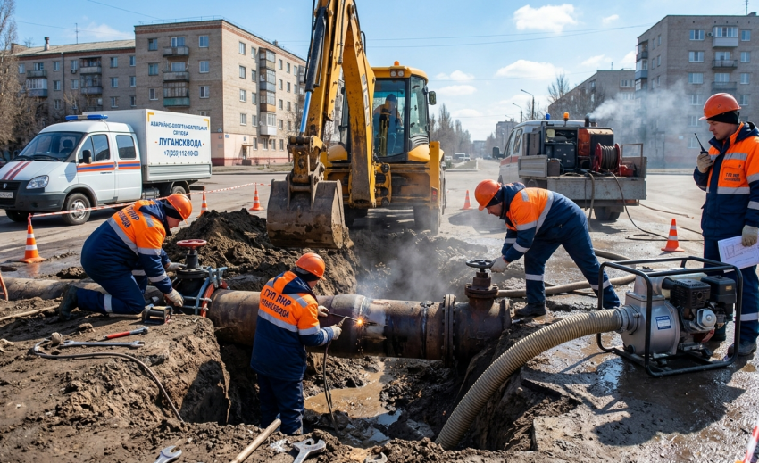 Где в ЛНР 25 марта могут быть перебои с водой