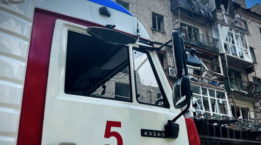 После обстрела девять человек попали в больницы Луганска в тяжелом состоянии