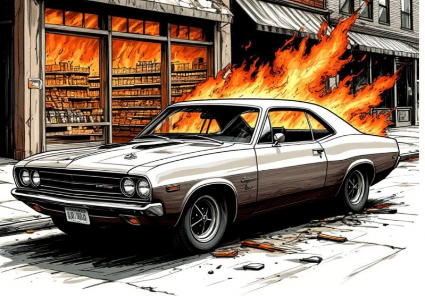 В Луганске автовладельцу пришлось раскошелиться за сгоревшее авто