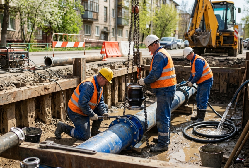 Ремонт водоводов в ЛНР: где 9 апреля могут быть перебои с водой