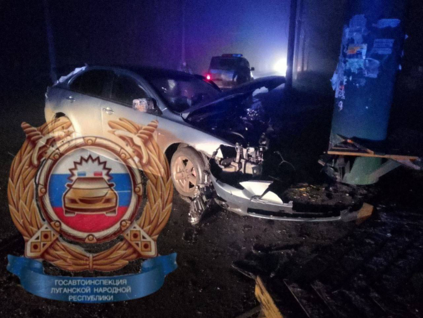 Жуткое ДТП ночью в Лисичанске: пассажир погиб на месте