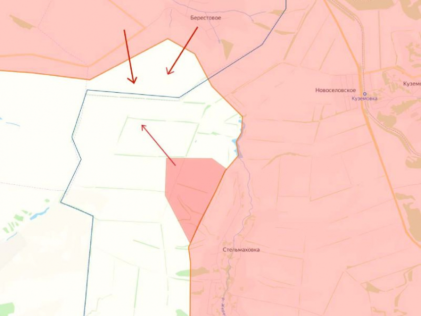 ВС РФ готовят окружение солдат ВСУ севернее Стельмаховки ЛНР