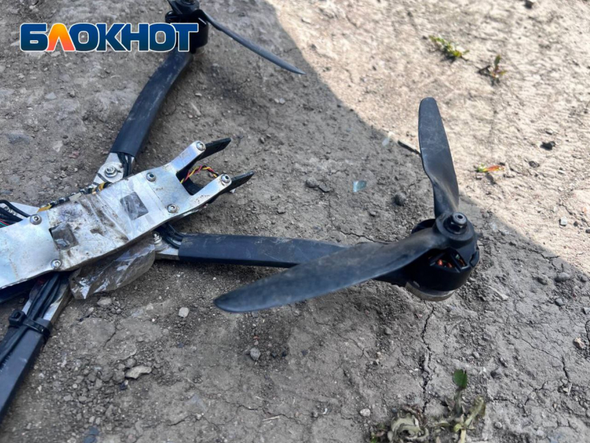 В Первомайске ЛНР приземлился вражеский дрон