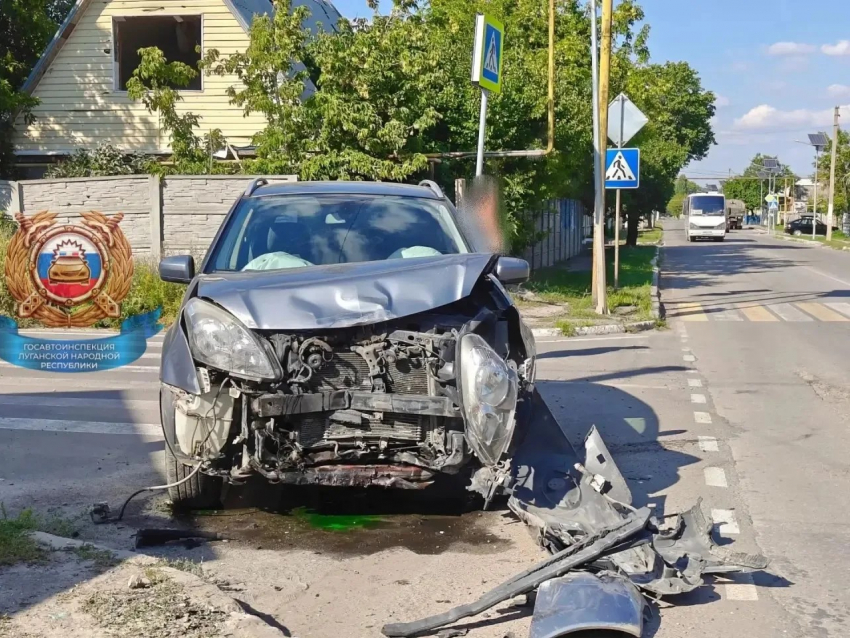 За три дня в ЛНР в ДТП пострадали четверо подростков