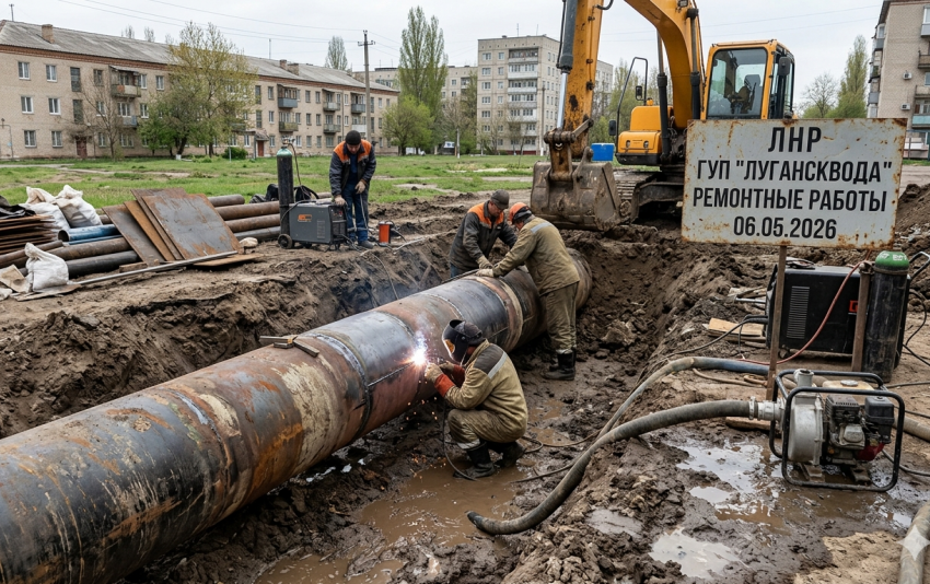 График ремонтных работ Луганскводы: где возможны отключения 6 мая