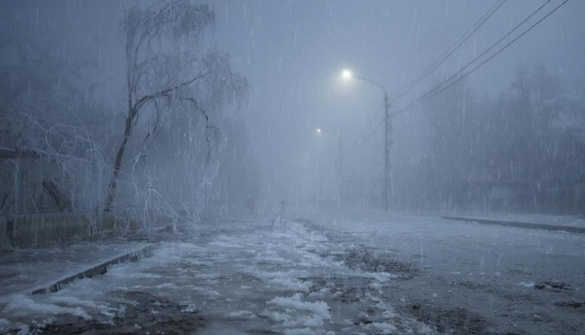 В ЛНР гололед сменится дождем