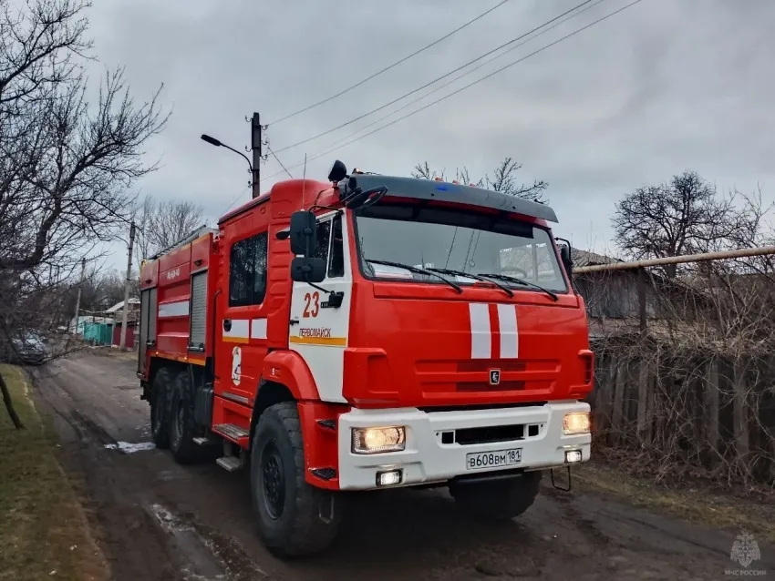 Пожар в ЛНР едва не обернулся взрывом